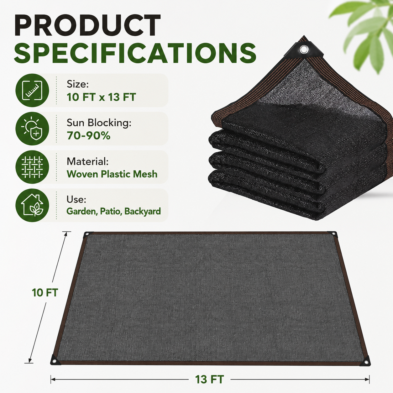๐ฅ HOT SALE โ Sunshade Net Blocks Up To 90% UV Rays & Keeps Outdoor Spaces Cooler All Summer Long โ๏ธ๐ฟโ๏ธ