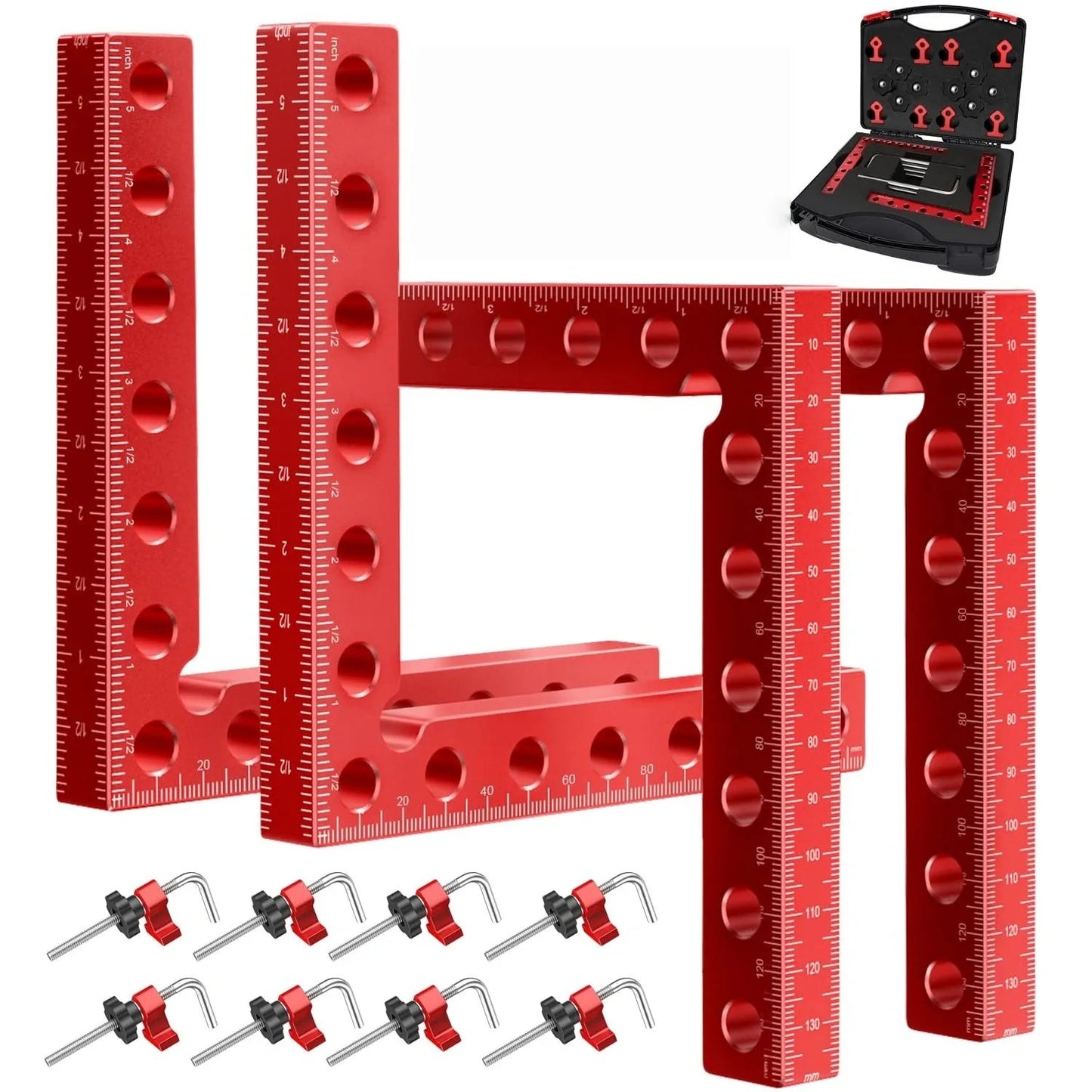 🔥Last Day 50% OFF - 📐Mroace 90 Degree Aluminum Corner Clamps