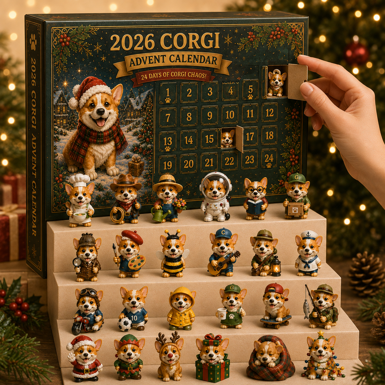 2026 Corgi Chaos Advent Calendar πΆπ β 24 Days of Corgi Mischief