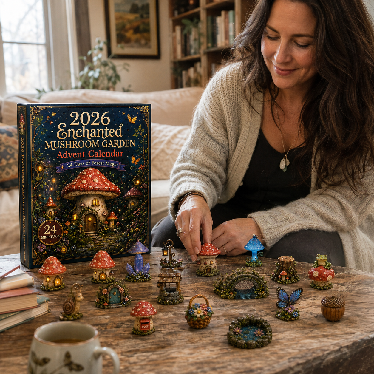 2026 Enchanted Mushroom Garden Advent Calendar ๐โจ โ 24 Days of Magical Miniature Surprises