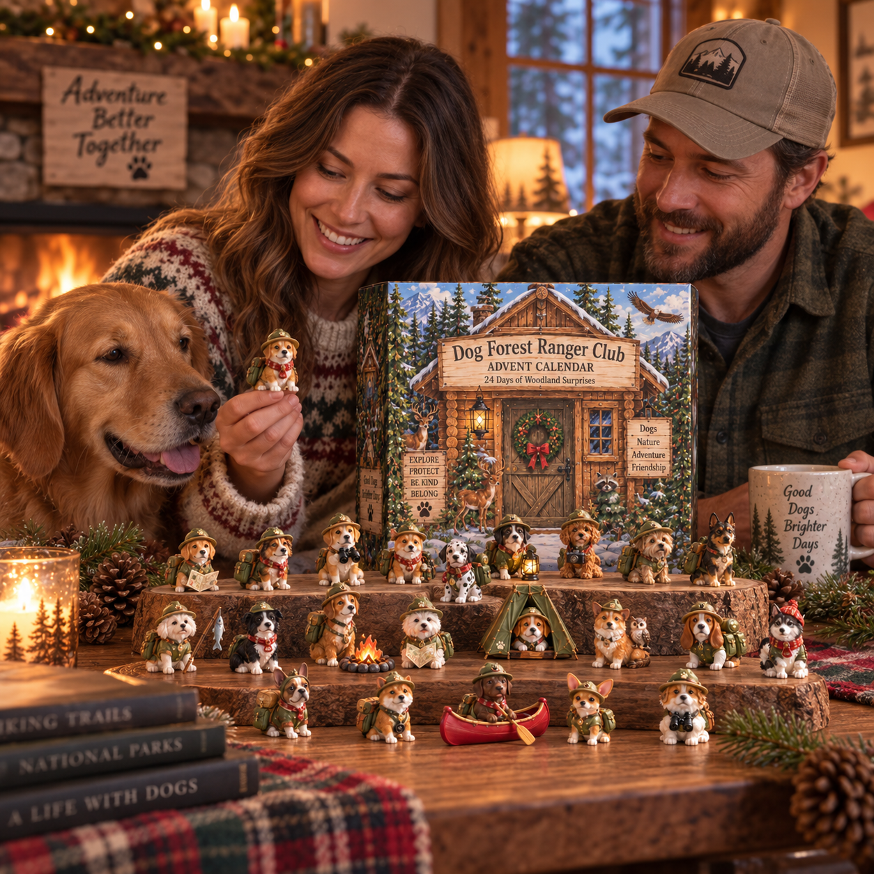 2026 Dog Forest Ranger Club Advent Calendar ๐ถ๐ฒ โ 24 Days of Woodland Adventures