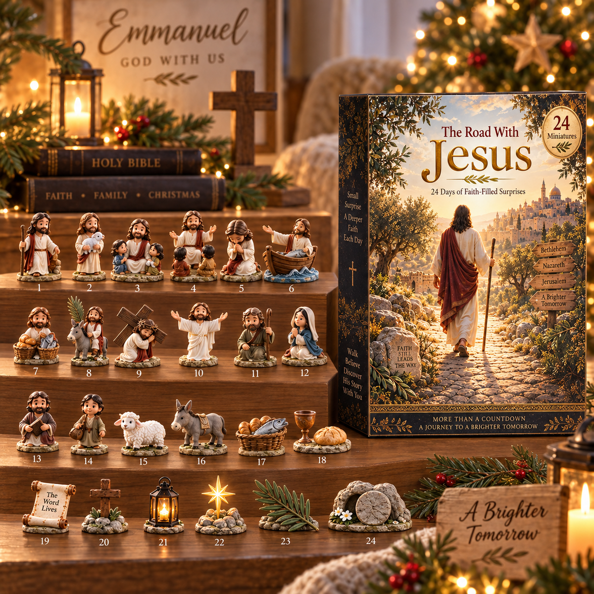 2026 The Road with Jesus Advent Calendar ✝️ – 24 Days of Faith-Filled Surprises