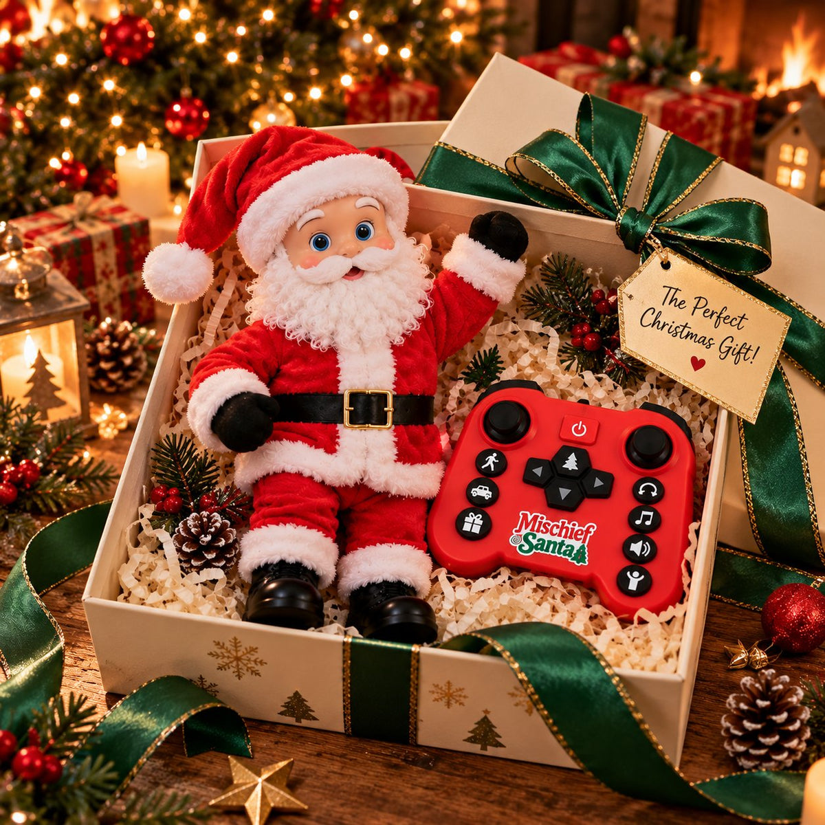 Remote-Control Mischief Santa
