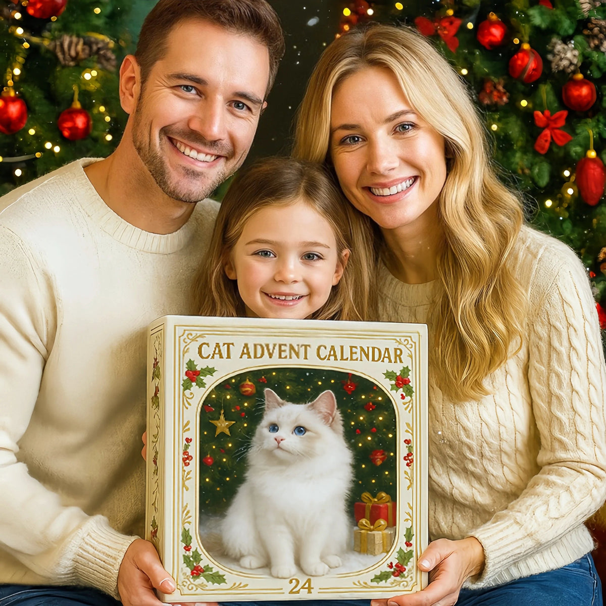 🎄LAST DAY 49% OFF -💥Advent Calendar 2026 Cat Advent Calendar - Giftfor Adults Friends CatOwners and Lovers Christmas Holiday Countdown Gift