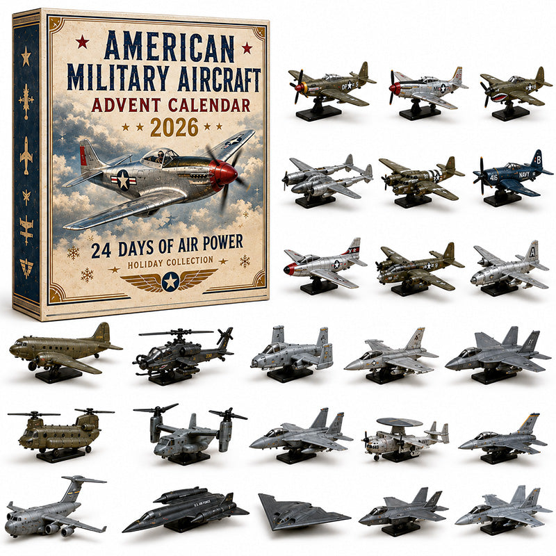 βοΈπΊπΈ American Military Aircraft Advent Calendar 2026 β 24 Days of Air Power