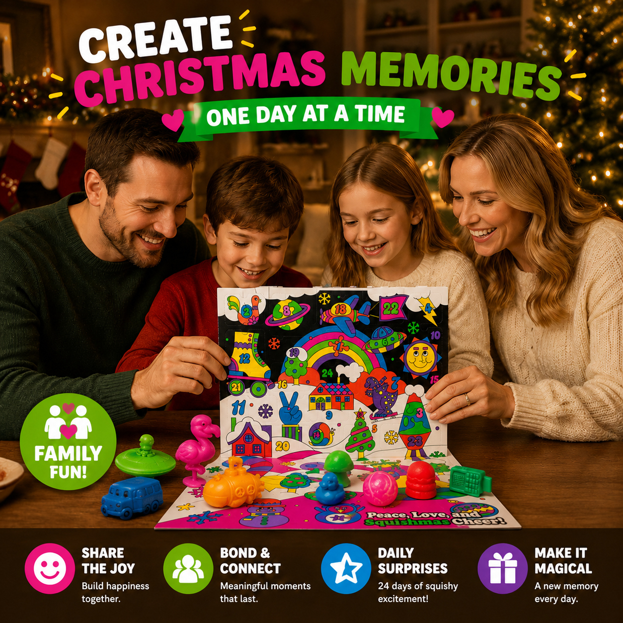 š 24-Day Squishy Advent Calendar ā A New Surprise Every Day š