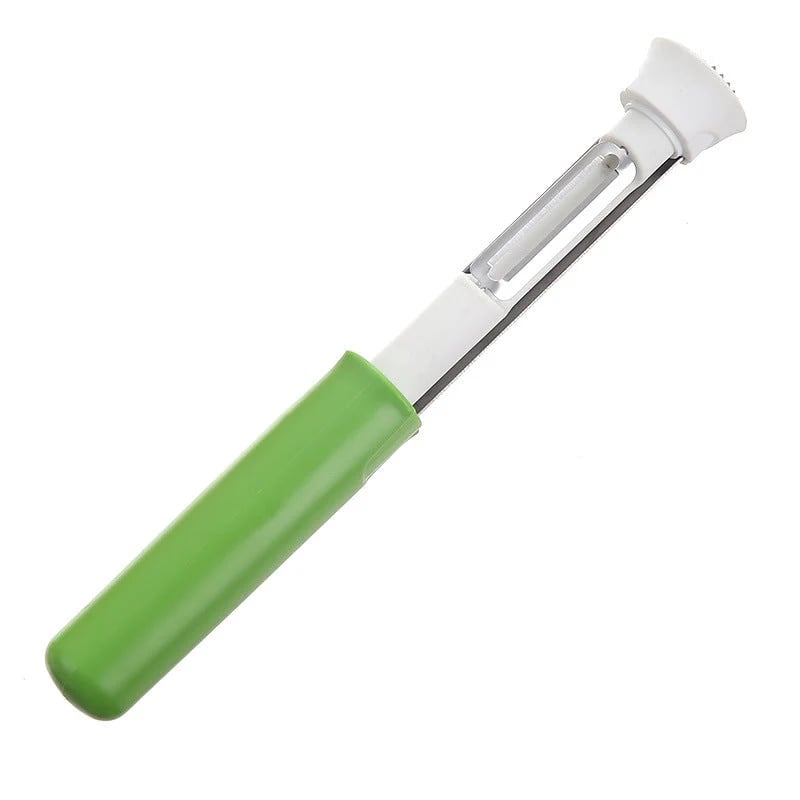 🥳2026 HOT SALE🥳💞50K+ SOLD!🔪🛒 BOGO + 50% OFF! The 2-in-1 Kitchen Hero: Core & Peel with a Twist. Stainless Steel Fruit Tool! 🍎⏱️