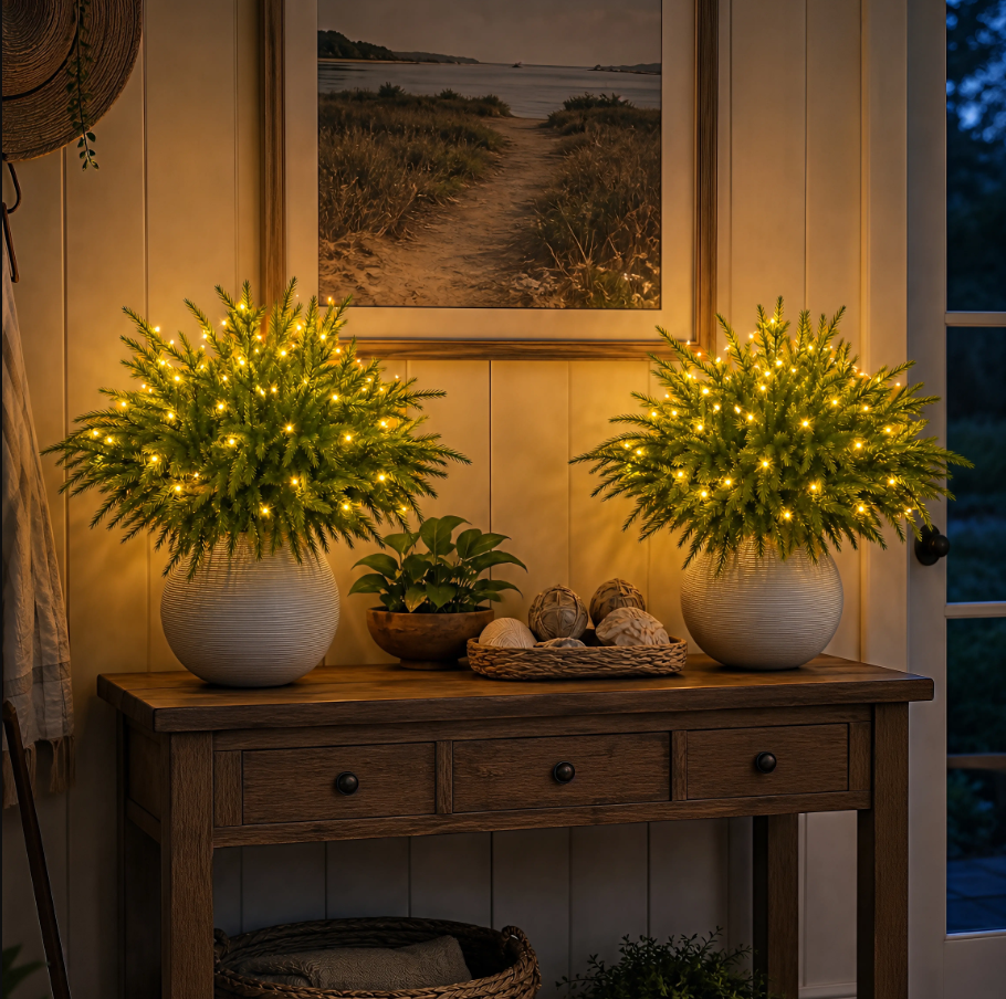 Enchanted Evergreen Pine Tree π²β¨ β Magical Winter Garden Decor
