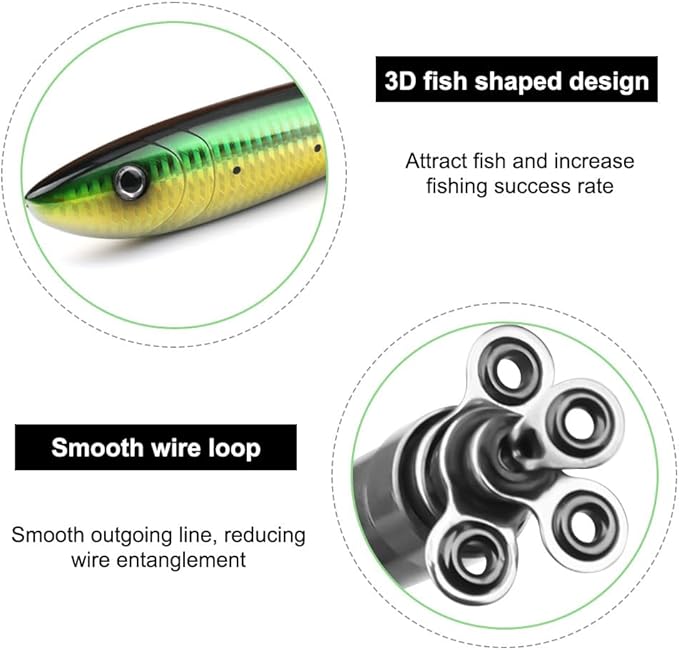 Telescopic fishing rod 🎣 - Enjoy the freedom of portable fishing anytime, anywhere 🐟