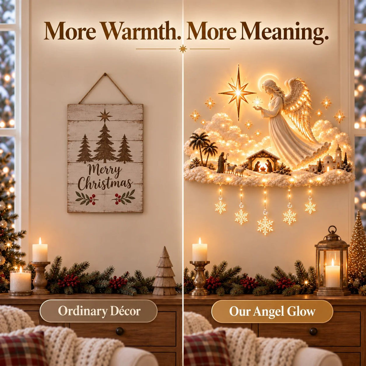 ✨Last Day 49% OFF✨ Christmas Blessing Angel Glow