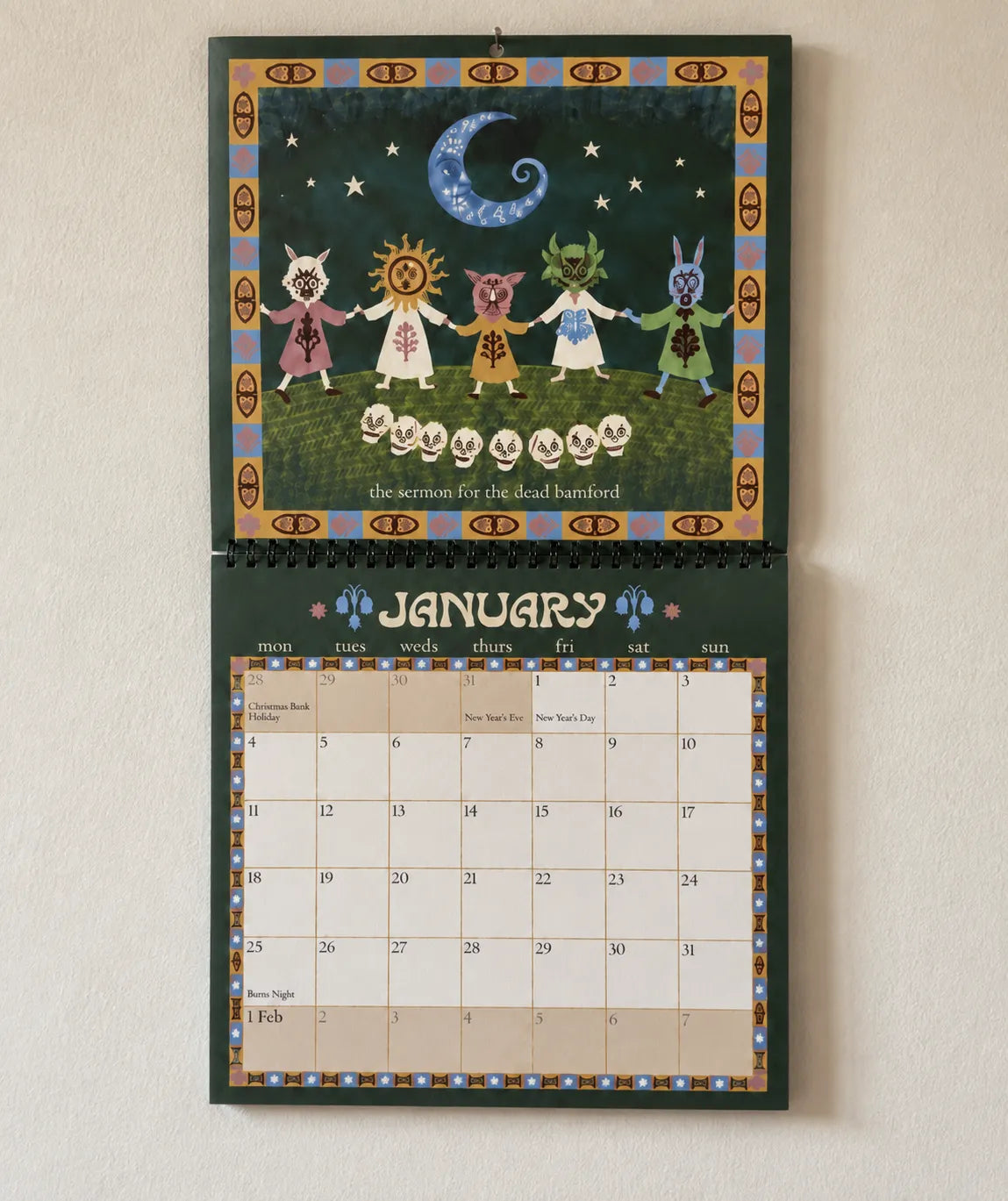 FOLKTALES WITHIN THE PEAK DISTRICT CALENDAR 2027