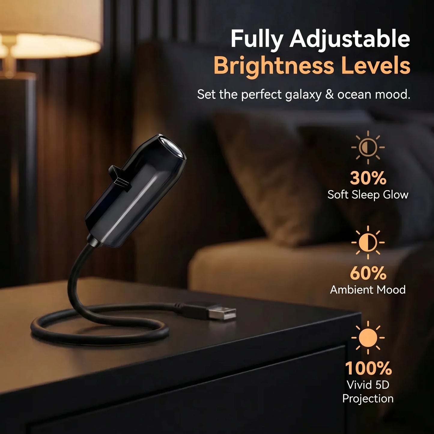🔥LAST DAY 70% OFF💖🔥Night Light Projector 🔥- Smart Holographic Star Projector
