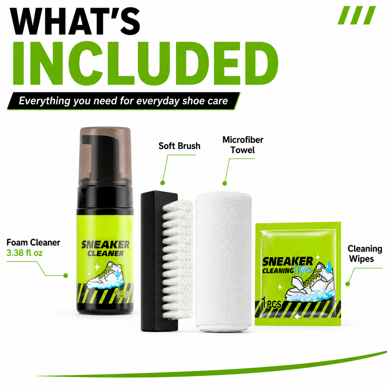 π Shoe Care Kit β 4-in-1 Complete Cleaner Set π§Ό