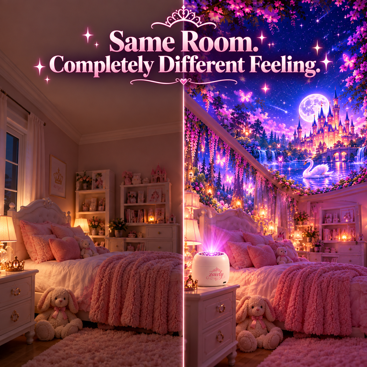 π° Fairytale Room Projector for Kids β Castles, Fairies & Magical Bedtime Scenes