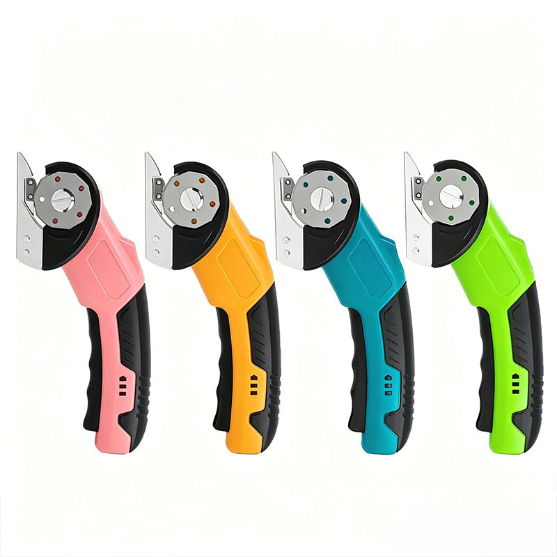 π Cordless Electric Scissors 3.7V β Rechargeable Heavy Duty Cutter with Safety Lock