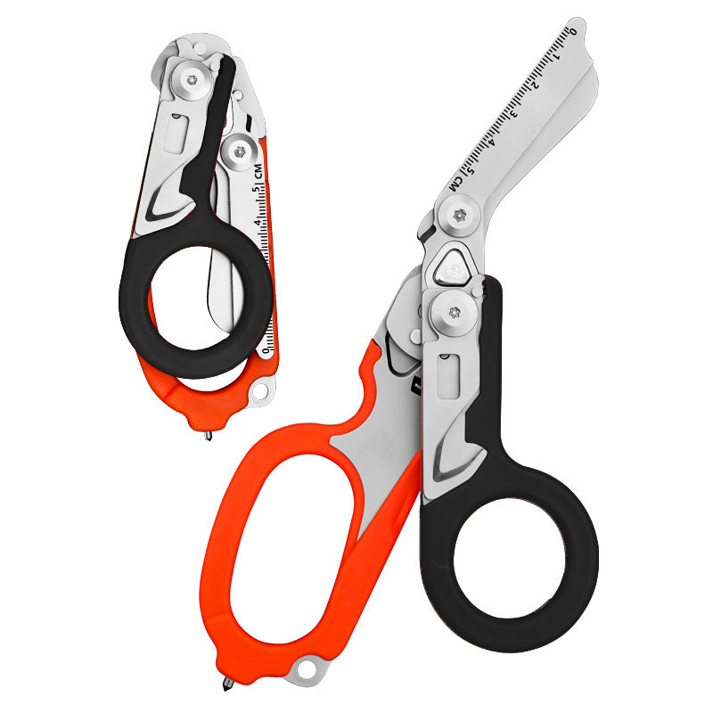 8-in-1 Tactical Folding Scissors