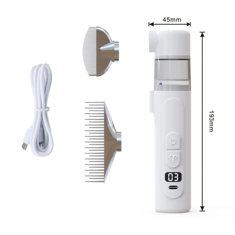 🔥Hot Sale - 49% OFF🐶Electric Pet Flea Remover and Detangling Comb