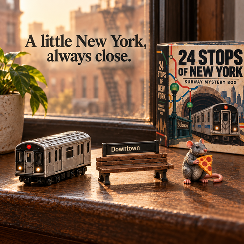 ๐ 24 Stops of New York โ Subway Mystery Advent Calendar ๐ฝ
