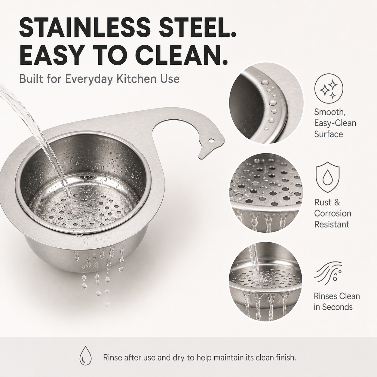 Swan Sink Strainer Basket