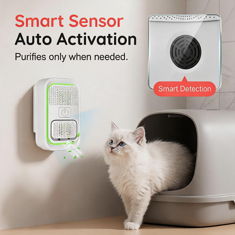 🏡Keep Your House Fresh With Pets | Compact Negative Ion Air Cleaner That Gets Rid Of Mites & Stale Odors