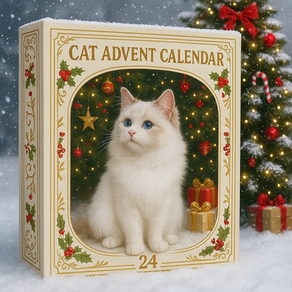 🎄LAST DAY 49% OFF -💥Advent Calendar 2026 Cat Advent Calendar - Giftfor Adults Friends CatOwners and Lovers Christmas Holiday Countdown Gift