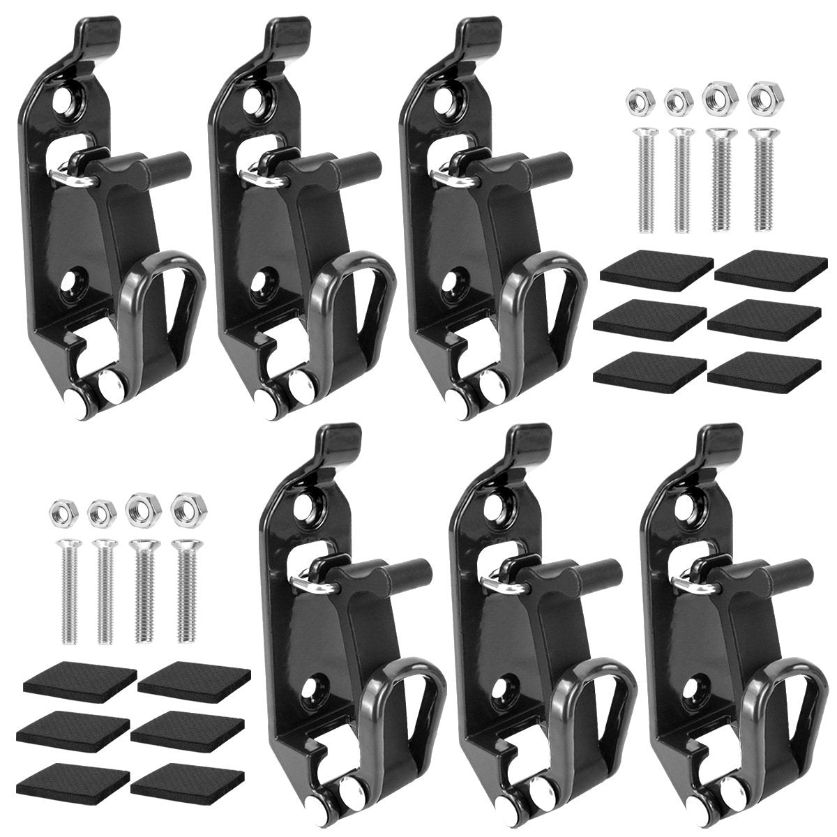 🔧All-Weather Metal Shovel Bracket | Rust-Proof Roof Rack Organizer Set – Holds Up to 124lbsA