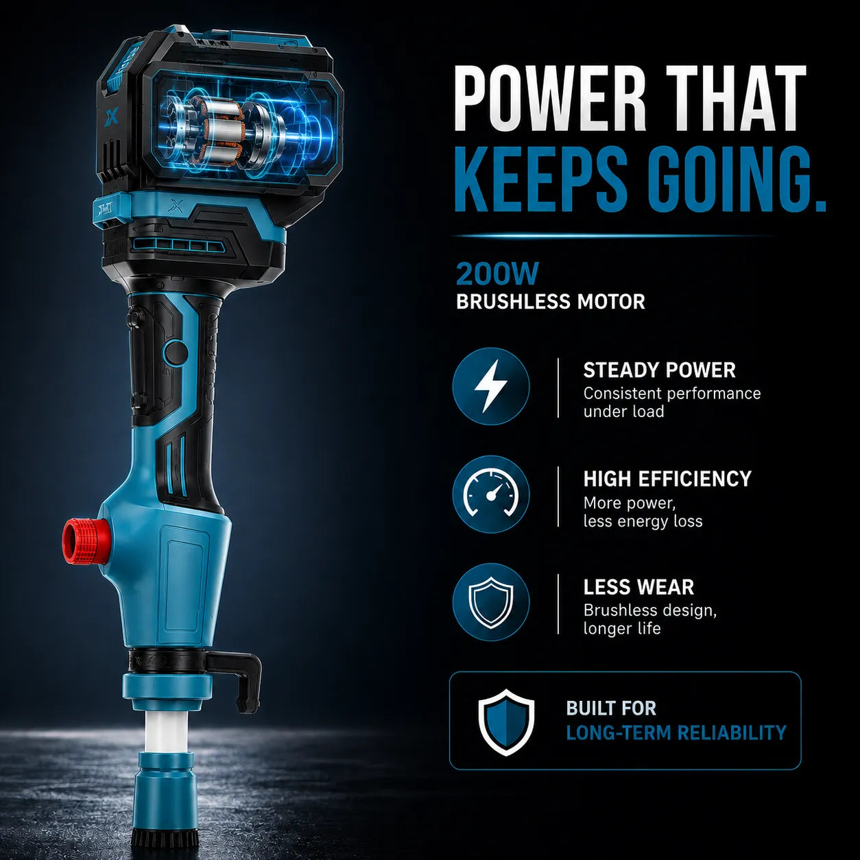 Mroace Cordless Portable Water Transfer Pump