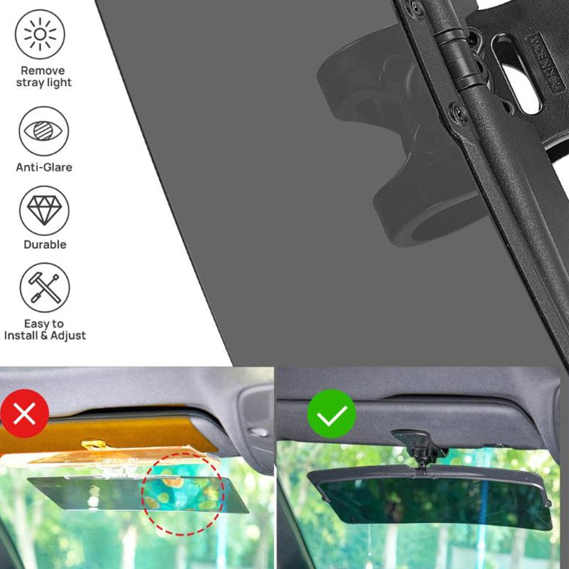 🔥Last Day 49% OFF🚗Universal Car Sun Visor With Polarized Glare Protection