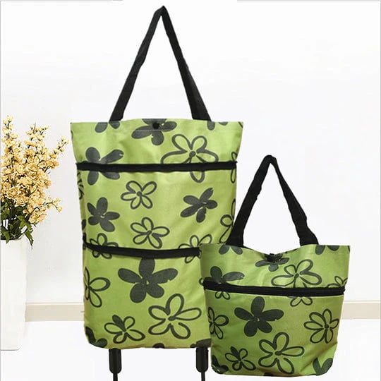 🥳💞 50K+ SALES! ⚡🛒 Shopping bag foldable green bag