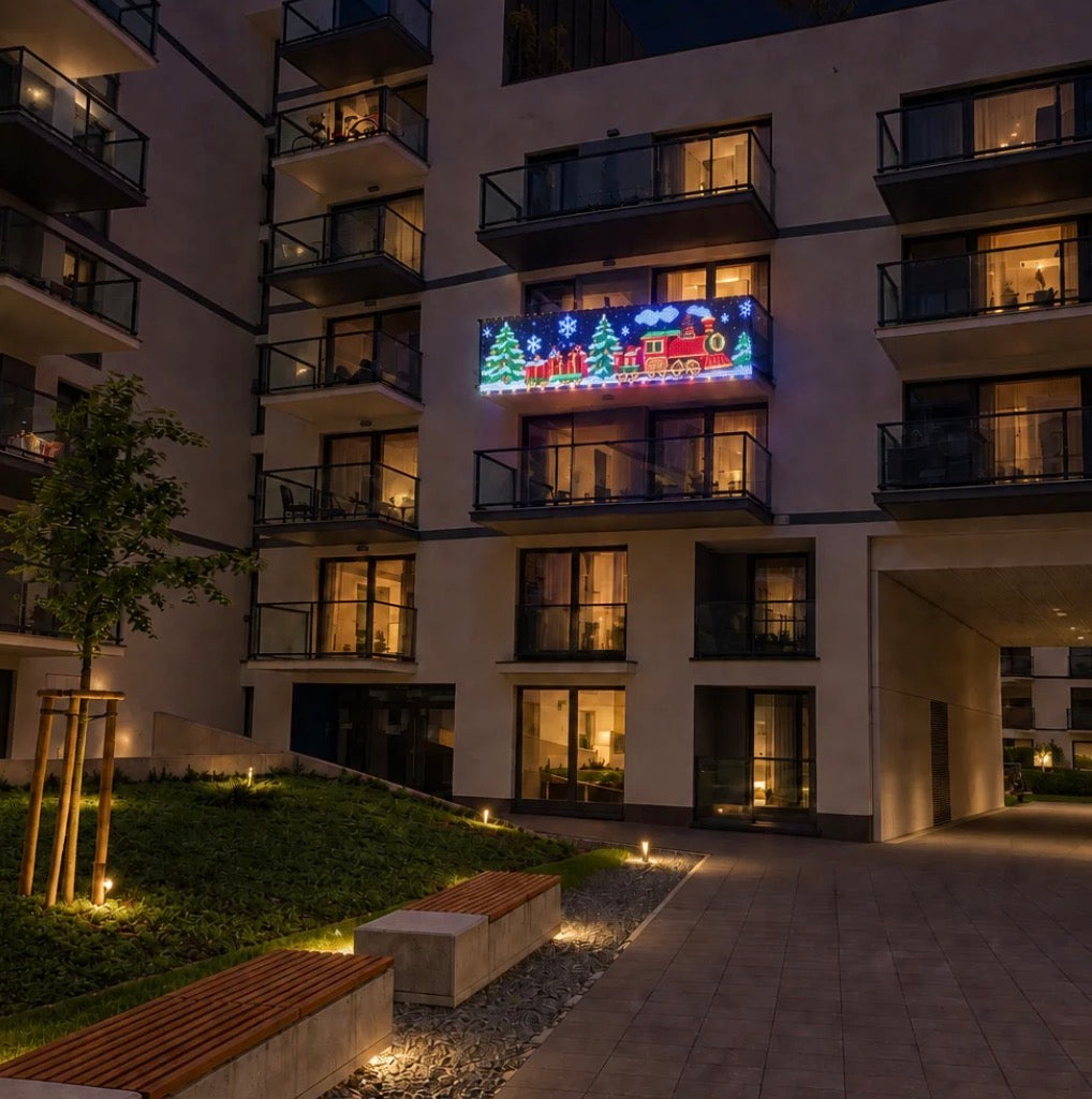 Ncrovopro smart pixel curtain lights for animated holiday displays