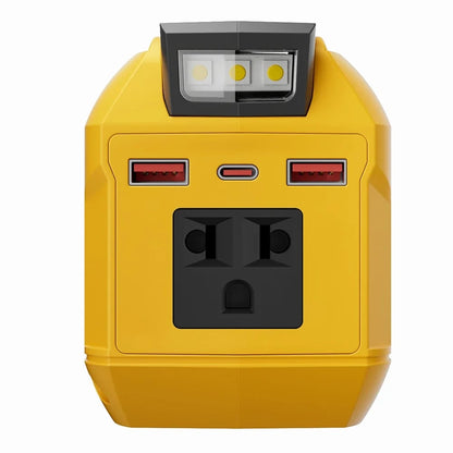🔥250W Portable Power Inverter – Turn 18V–21V Tool Batteries Into 220V AC Power 🔋