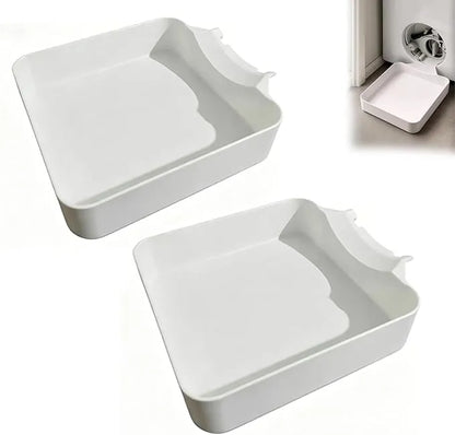 Prevents Water Overflow on the Laundry Floor✨Washing Machine Maintenance Water Catch Tray