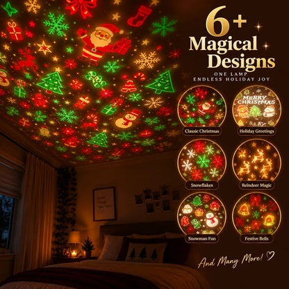 🔥Last Day 50% OFF 🔥 Magical Christmas Tree USB Projector Light – Festive Holiday Atmosphere Lamp
