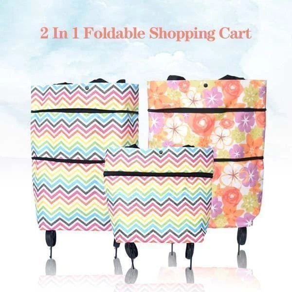 🏆Last Day Special Price ￡9.99!!💞Foldable 2-in-1 Shopping Bag