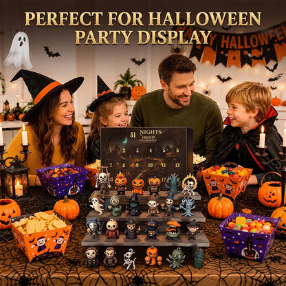 🎃2026 Halloween Countdown Advent Calendar Gift Box - 31 Nights of Fright Blindbags Surprise Set👻