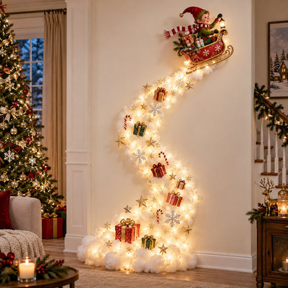 ✨Christmas Magic Trail Wall Light - A Little Christmas Magic, Right on Your Wall