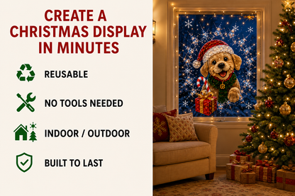 😍Santa Claus window stickers