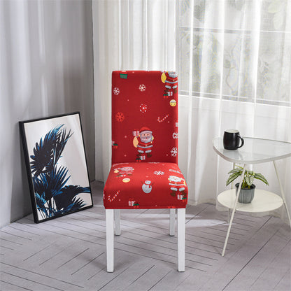 Santa Claus Dining Chair Covers Set