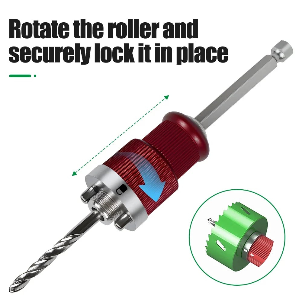 🔥LAST DAY 49% OFF - 🛠️Heavy-Duty 1/4" Hex Shank Hole Saw & Coring Bit
