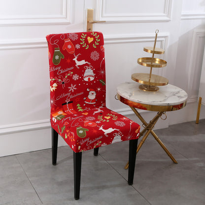 Santa Claus Dining Chair Covers Set