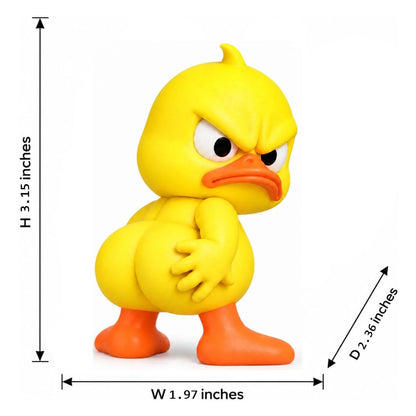 Angry Duck Figurine 🦆😤 – Funny Quirky Decor for Home & Garden