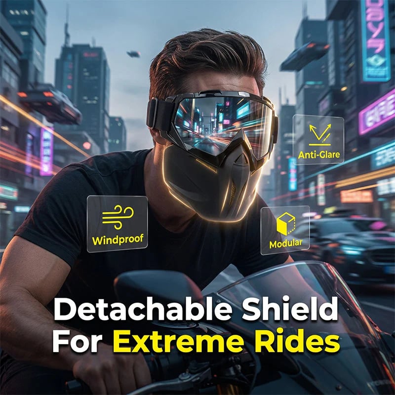 🔥Hot Sale 49% off🌟Full-face Goggle