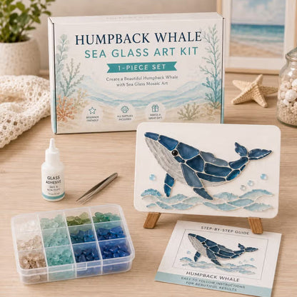 🌊✨ Ocean-Themed Art DIY Kit – Create Stunning Mosaic Masterpiece