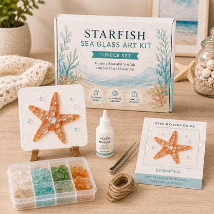 🌊✨ Ocean-Themed Art DIY Kit – Create Stunning Mosaic Masterpiece