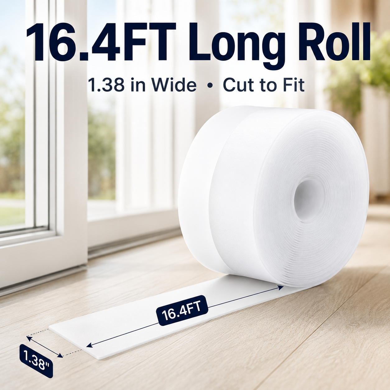 🚪  Weatherproof Door & Window Seal Strip – Stop Drafts, Dust & Water Gaps