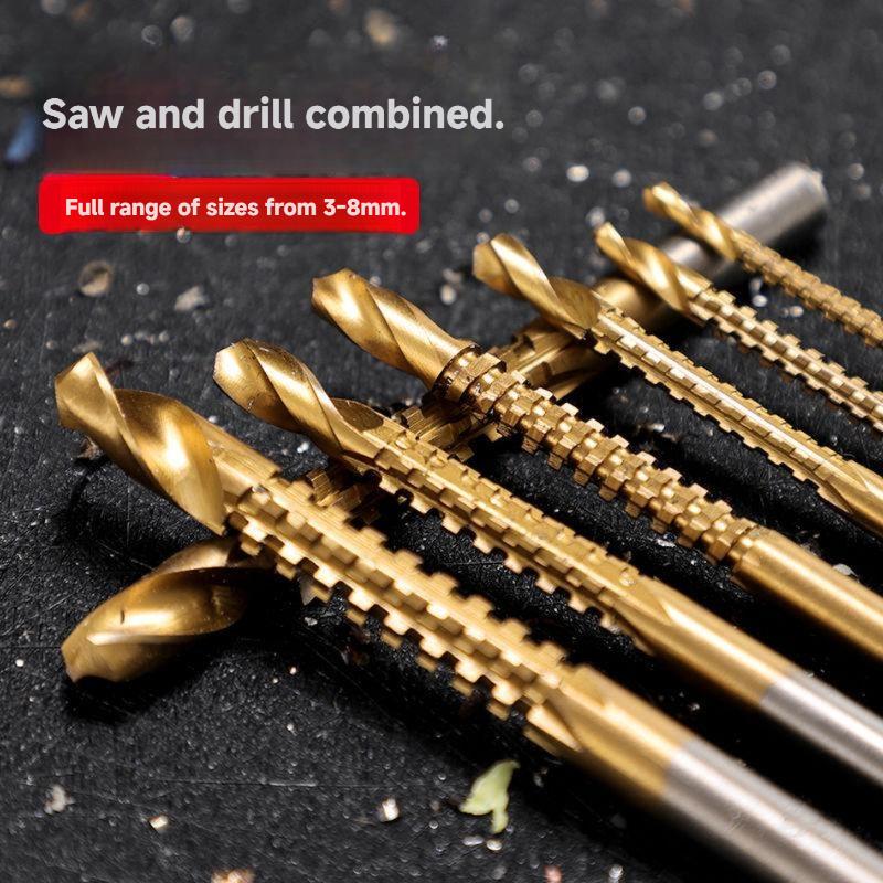 Carbon steel 6-Piece Metalworking Tool Set: Drill, Cut, & Carve Like a Pro 🛠️