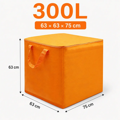 📦 50% OFF NOW! 🧳 Collapsible Storage and Moving Bag – Heavy-duty handles & zippered closure – Folds flat, perfect for moving, travel or closet organization – reusable & easy to clean 🏠