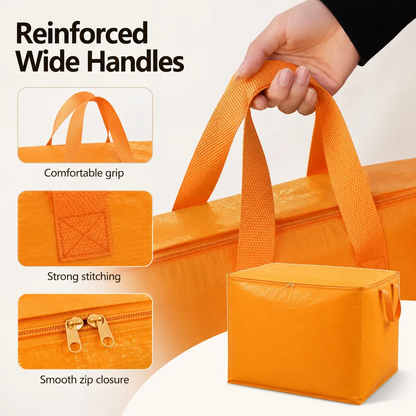 📦 50% OFF NOW! 🧳 Collapsible Storage and Moving Bag – Heavy-duty handles & zippered closure – Folds flat, perfect for moving, travel or closet organization – reusable & easy to clean 🏠