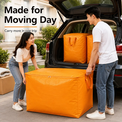 📦 50% OFF NOW! 🧳 Collapsible Storage and Moving Bag – Heavy-duty handles & zippered closure – Folds flat, perfect for moving, travel or closet organization – reusable & easy to clean 🏠