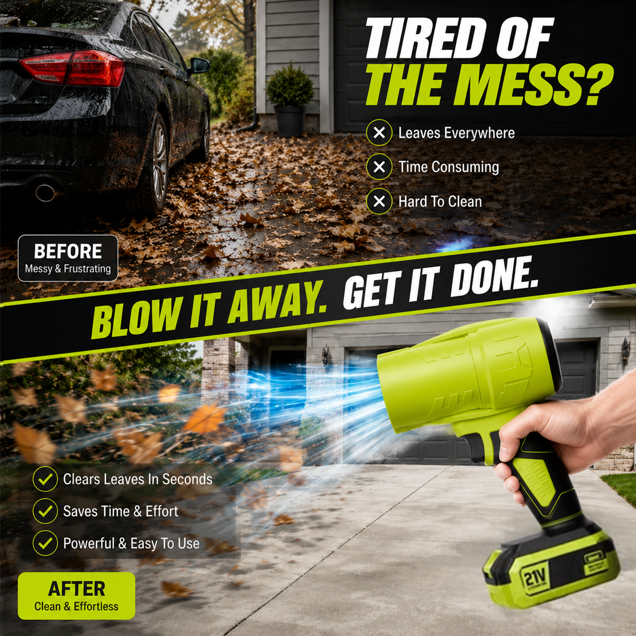 🔥Turbo Jet Blower – 1000G Cordless Air Duster
